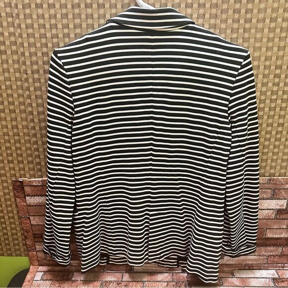 Philosophy blazer jacket stripe black/white size M - Picture 4 of 9